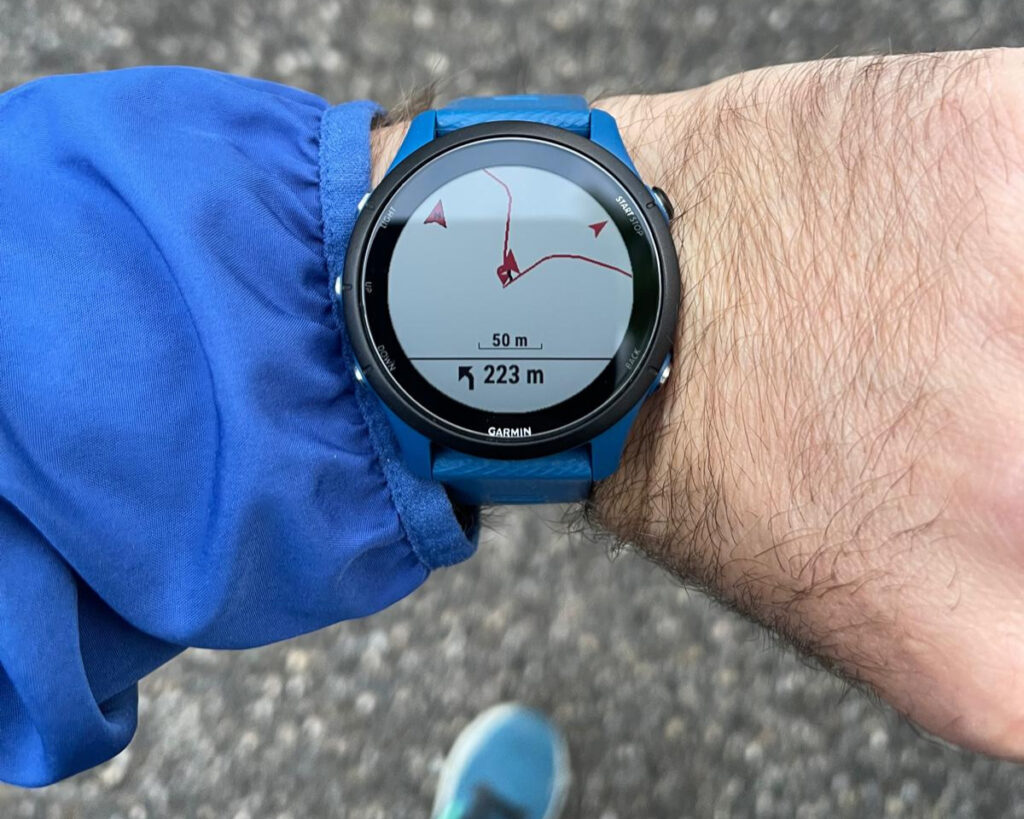 Standing on asphalt before entering my first mountain single track trail.
